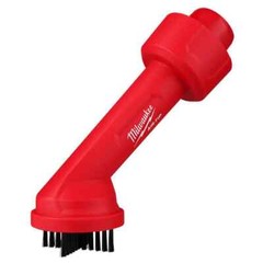 1-1/4 In. – 2-1/2 In. Cross Brush Tool Wet/Dry Shop Vacuum Attachment (1-Piece)
