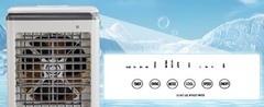 Portable Evaporative Cooler Swamp Cooler 3-in-1 5.28 Gal 7.5H Timer Humidifier