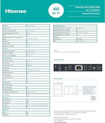 Hisense 3-in-1 Portable Smart Air Conditioner Grey WiFi 10,000-BTU 450-sq. ft.