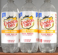 Canada Dry Tonic Water Diet W/Quinine Lot Of 3 – 1 Liter Bottles 3 Liters Total
