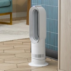 Dyson Hot+Cool Jet Focus AM09 White Silver Oscillating Tower Fan and Heater 618