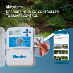 Hunter Wand Smart WiFi Module Gray Remote Scheduling for X2 Sprinkler Controller