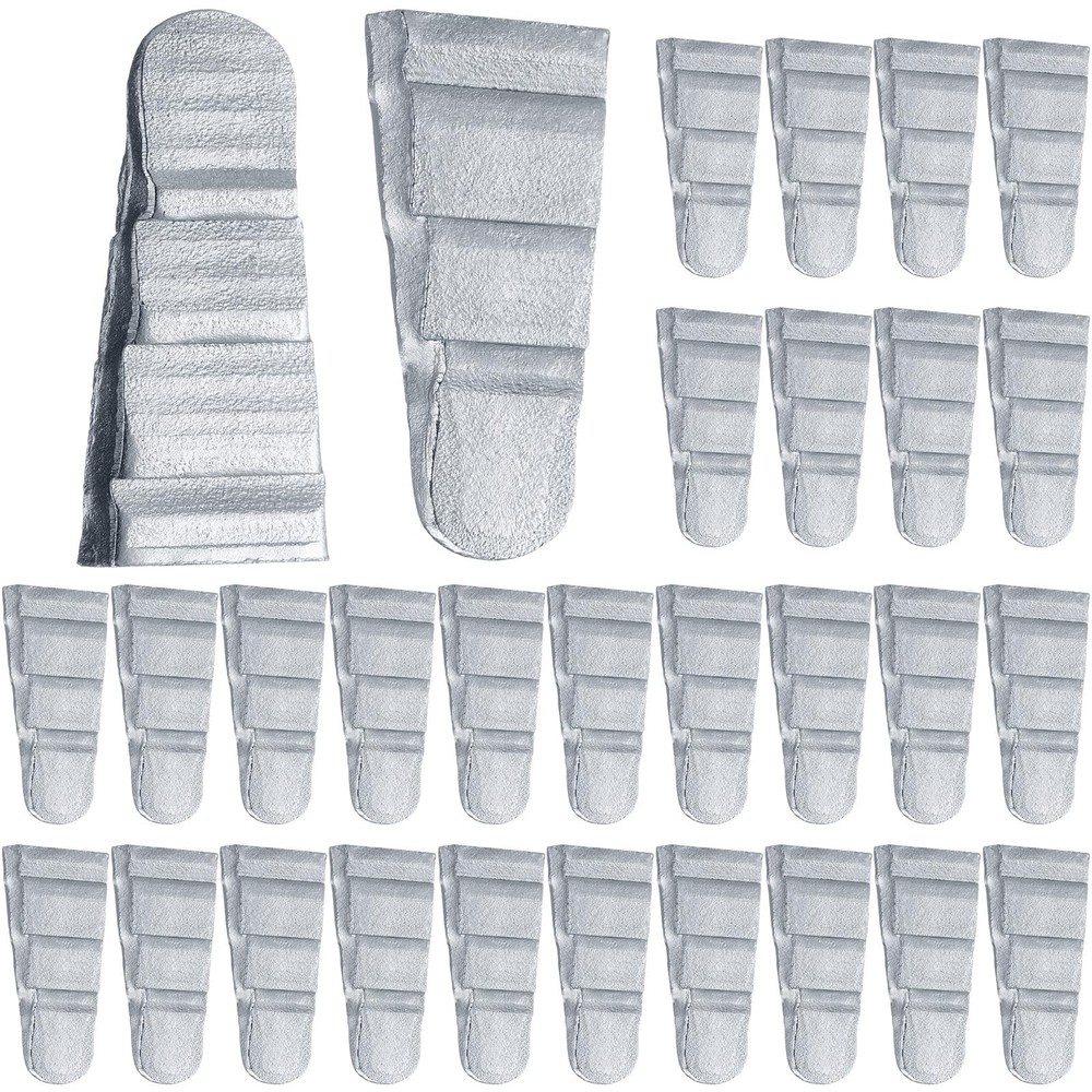 30 Pcs Steel Hammer Handle Wedges Steel Handle Wedges Heavy Duty Silver Wedge…