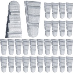 30 Pcs Steel Hammer Handle Wedges Steel Handle Wedges Heavy Duty Silver Wedge…