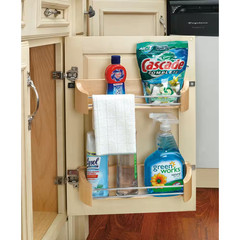 3.63 In. H X 19.75 In. W X 4.25 In. D Single Cabinet Door Mount Wood Storage Tra