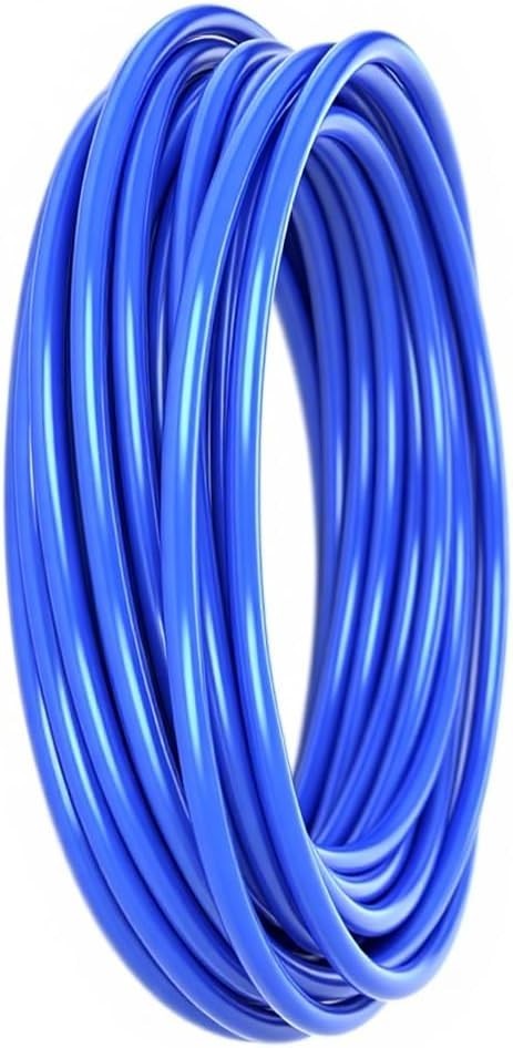 Blue 12mm OD 8mm ID Polyurethane PU Air Hose Pipe Tube 10 Meter 32.8 ft
