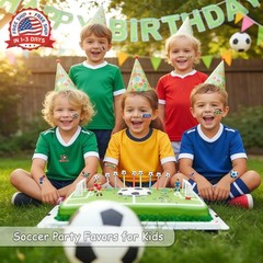 45 Pcs Soccer Tattoos for Kids, Teens, Adults – World Cup 2026 Merchandise, Worl