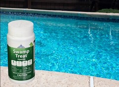 United Chemical Swamp Treat Swimming Pool Chemical Helps Remove Algaecide – 1 lb