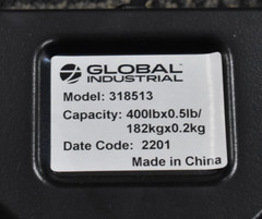 Industrial Digital Shipping Scale With AC Adapter/USB Port 400 lb x 0.5 lb