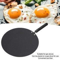 Nonstick Crepe Pan, Nonstick Flat Skillet Stove Pan Pancake Griddle Pan for G…
