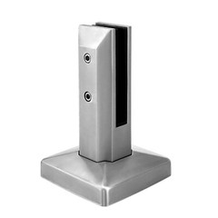 CSDMS160A- Glass Railing Adjustable Square Heavy Duty Spigot, 2″X 2″x 6 1/4″
