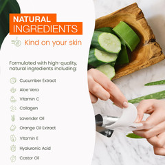Cucumber & Aloe under Eye Patches – Cooling, Reduces Puffiness, Anti-Aging, Hydr