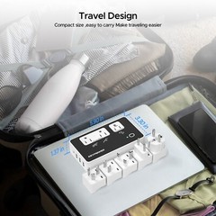 2000W Step Down Converter, 220V to 110V International Universal Travel Adapter