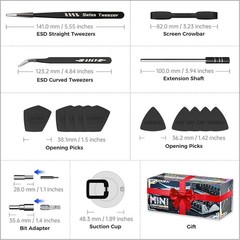 “Manual Drive” JAKEMY 180 in 1 Precision Screwdriver Set Computer Tech Tool