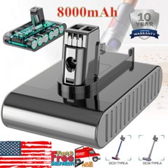 22.2V 8000mAh Battery for Dyson DC31 Type A DC34 DC35 DC44 Animal Vacuum Cleaner