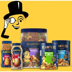 Planters Lightly Salted Mixed Nuts 15 Ounce Kosher Snack Less Than 50 Peanuts