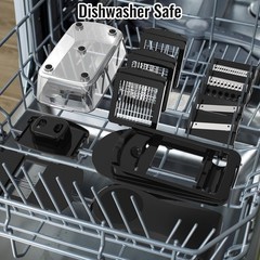 8 Blade All-in-1 Vegetable Chopper Mandoline Slicer with Container (Select One)