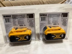 DEWALT DCB206-2 20V MAX XR Li-Ion Battery – 2 Pack