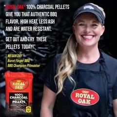 20 Lbs. 100% Charcoal Hardwood Pellets