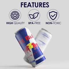 2-pack silicone beer can covers – hide a beer for 12oz (355mL) slim/skinny cans