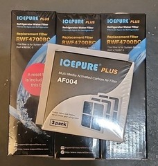 Refrigerator Water Filter For LG LT1000P ADQ747935 AF004 – 3 PACK