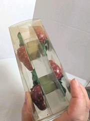 Set Of 8 Strawberry Napkin Rings at Home with Meijer NIB