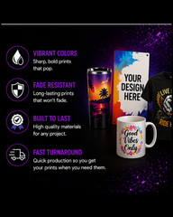 Custom Personalized Sublimation Prints – Any Text & Name – Graphic Tshirt
