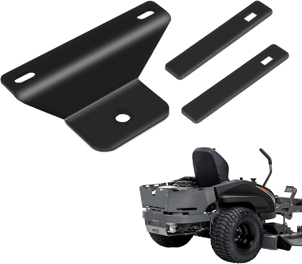 Receiver Hitch Plate for Spartan Mowers RZ Series, 1/4″ Steel,(2016-2024 Models)