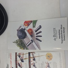 Vintage de Buyer Mandoline Slicer Stainless Steel France Williams-Sonoma