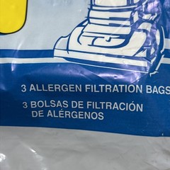 Hoover Type Y Allergen Filtration Vacuum Bags 3 Pack Genuine OEM WindTunnel Temp