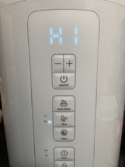 Jack & Rose Warm Mist Humidifier Any Room 3L/100oz Stainless Steel EH30UA