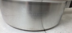Saladmaster 2qt 3 Pc Double Boiler Tri-Clad 18-8 Stainless Steel Saucepan W/ Lid
