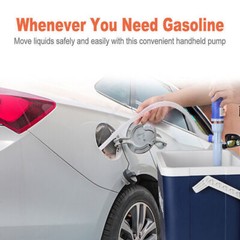 Battery Powered Electric Fuel & Water Transfer Pump Portable Gas Oil Liquid Pump
