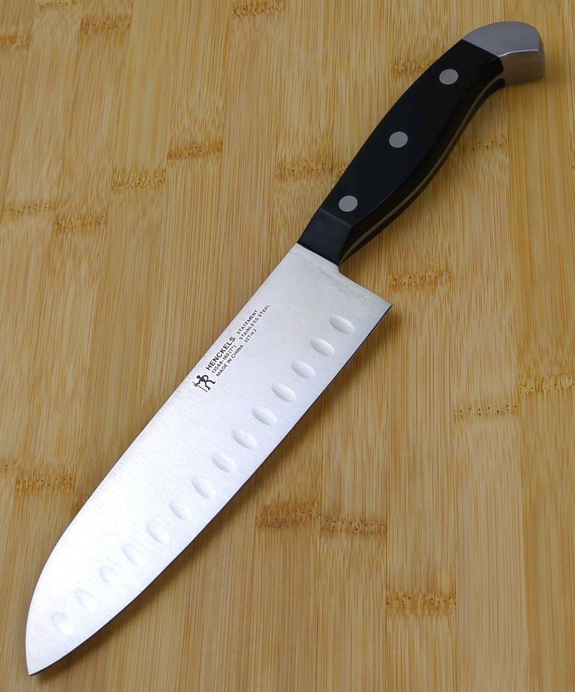 Henckels STATEMENT 7″ SANTOKU Knife, HIGH-CARBON Steel, 13548-180, NEW, (C)