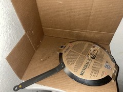 De Buyer MINERAL B Carbon Steel 12” Crepe & Tortilla Pan Induction Ready