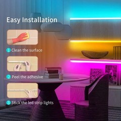 Smart LED Strip Lights RGB with App Remote Control for Room Decor