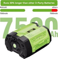 Genuine EGO POWER+ BA2800T 56V 7.5 Ah Lithium-ion Battery Upgrade Fuel Gauge