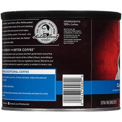 Melitta Classic Roast Caffeinated Canned Coffee 22 oz-free shipping