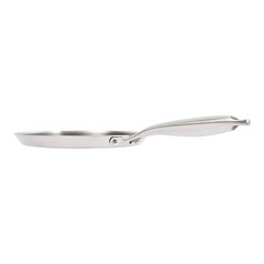 11in Stainless Steel Crepe Pan Pancake Pan Non Stick Cooking Pan For Kitchen