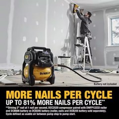 2.5 Gal. 140 Psi Portable Cordless Air Compressor FLEXVOLT Advantage (Tool Only)