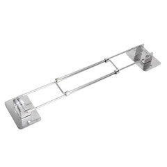 Adjustable Bathroom Corner Storage Bar Stainless Steel Shower 7.68-13.58in MISR