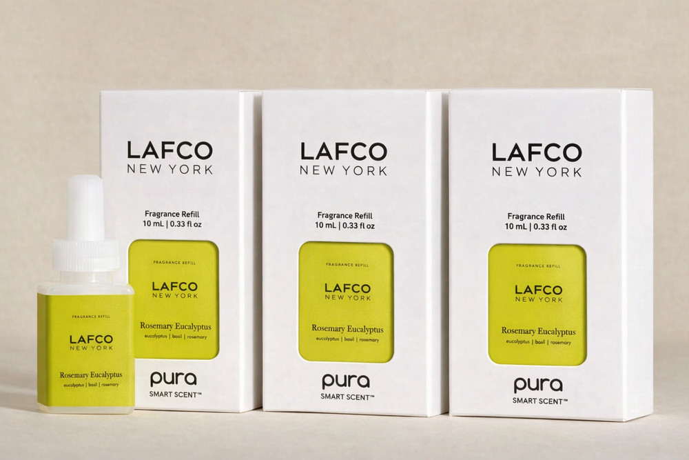 Lafco New York Rosemary Eucalyptus Pura Refill 0.33 fl oz – 3 Count