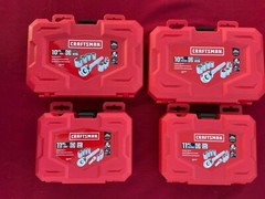 CRAFTSMAN 1/4″ OR 3/8″ METRIC OR SAE MECHANICS TOOL CASE (EMPTY NO TOOLS)