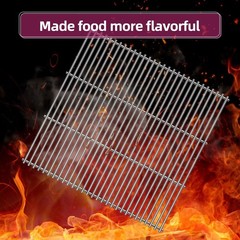 Full Size Stainless Steel Cooking Grates Replacement 19.75″ x 20.25″ – 3-in-1 Pa
