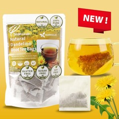 Dandelion Tea Leaf & Root Herbal 60 Tea Bags for Liver & Kidney Health Detox