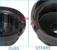 Oil Filter for Toyota Lexus, Heavy Duty Oil Filter Cap Remove Tool Wrench