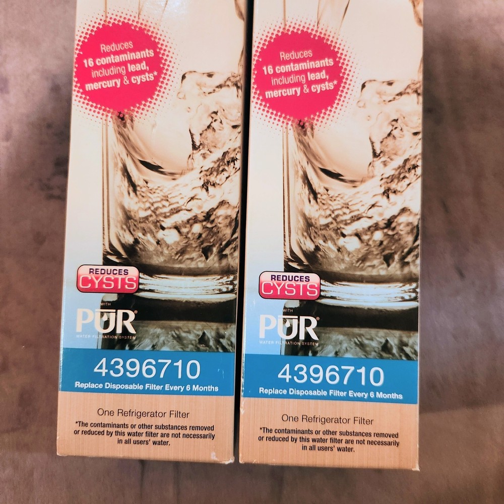 Whirlpool 4396710 Pur Replacement Refrigerator Ice & Water Filter Set Of 2 New