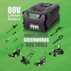 80V Lithium Ion 5.0Ah FOR Greenworks Rechargeable Li-ion Battery BAB727 GBA80200