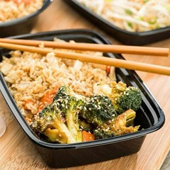 28oz Meal Prep Food Containers with Lids, Reusable Microwavable Plastic BPA free