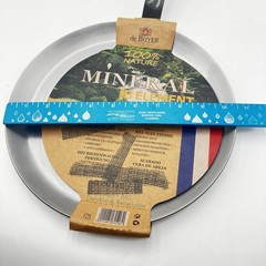 de Buyer Mineral B Element Carbon Steel Crepe Pan 10.25” 26cm Made France